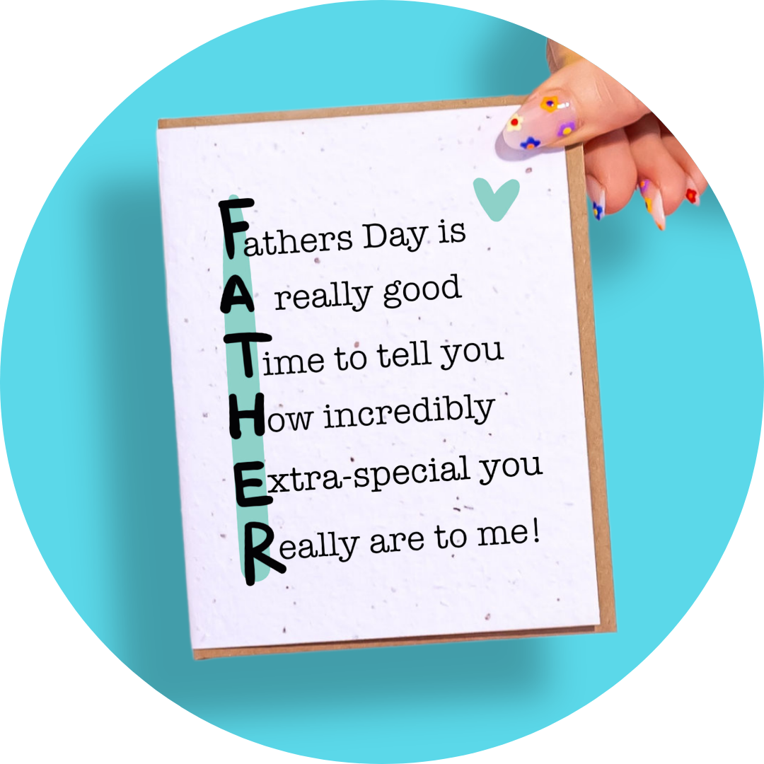 Father's Day Acrostic Poem – SowSweet Greetings