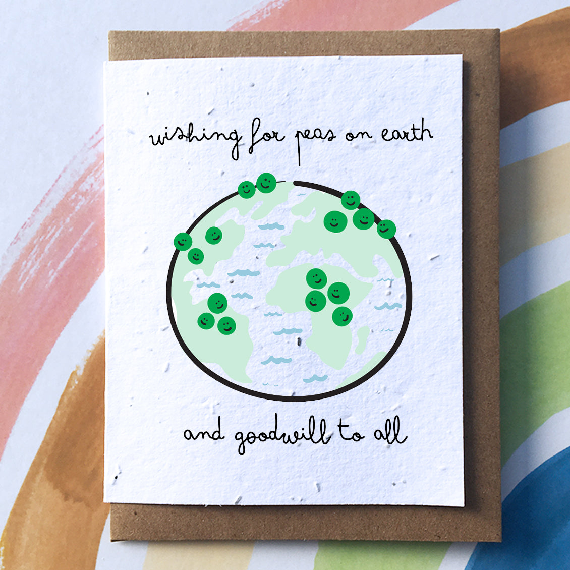 <img src="peace.jpg" alt="peace on earth Christmas sustainable zero waste greeting card">