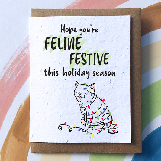 <img src="festive.jpg" alt="feeling festive christmas sustainable zero waste greeting card">
